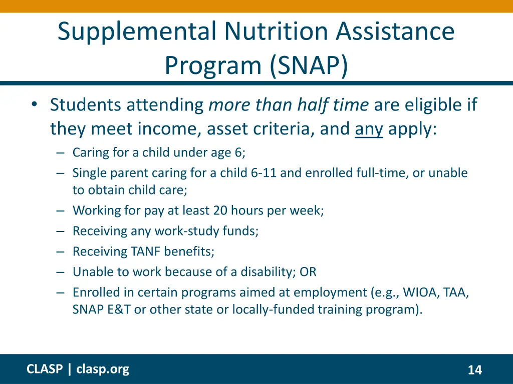 supplemental nutrition assistance program snap