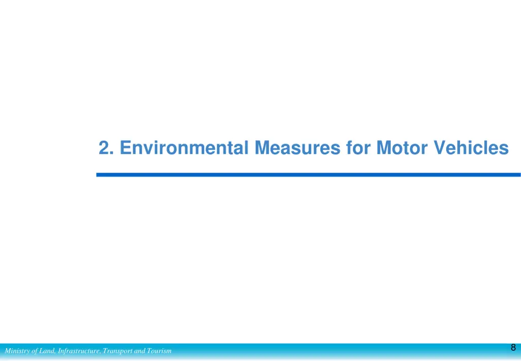 2 environmental measures for motor vehicles