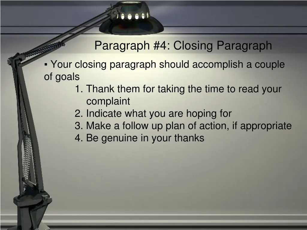 paragraph 4 closing paragraph