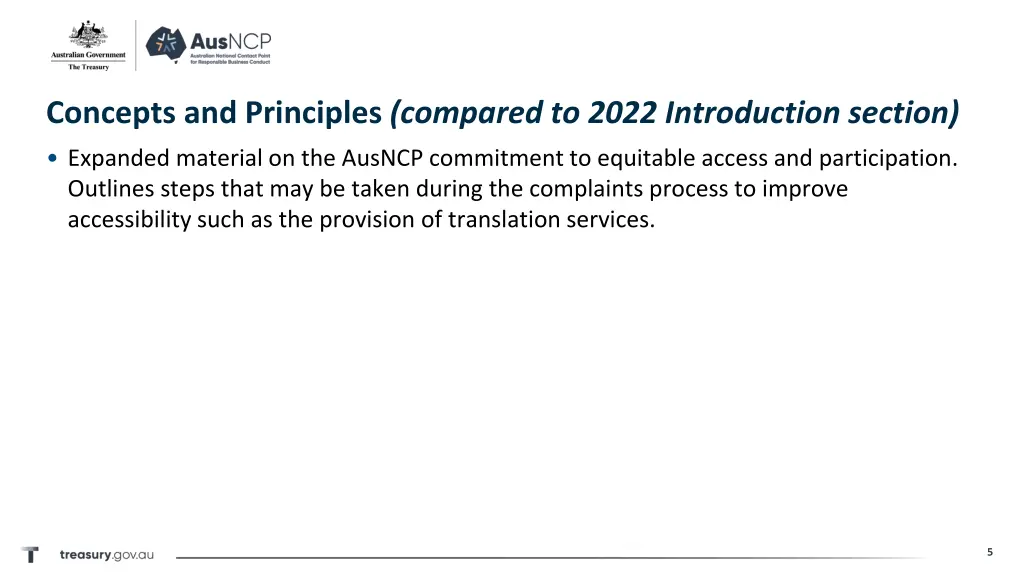 concepts and principles compared to 2022