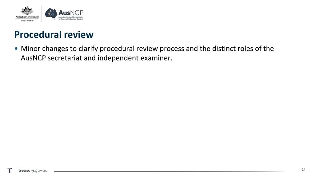 procedural review