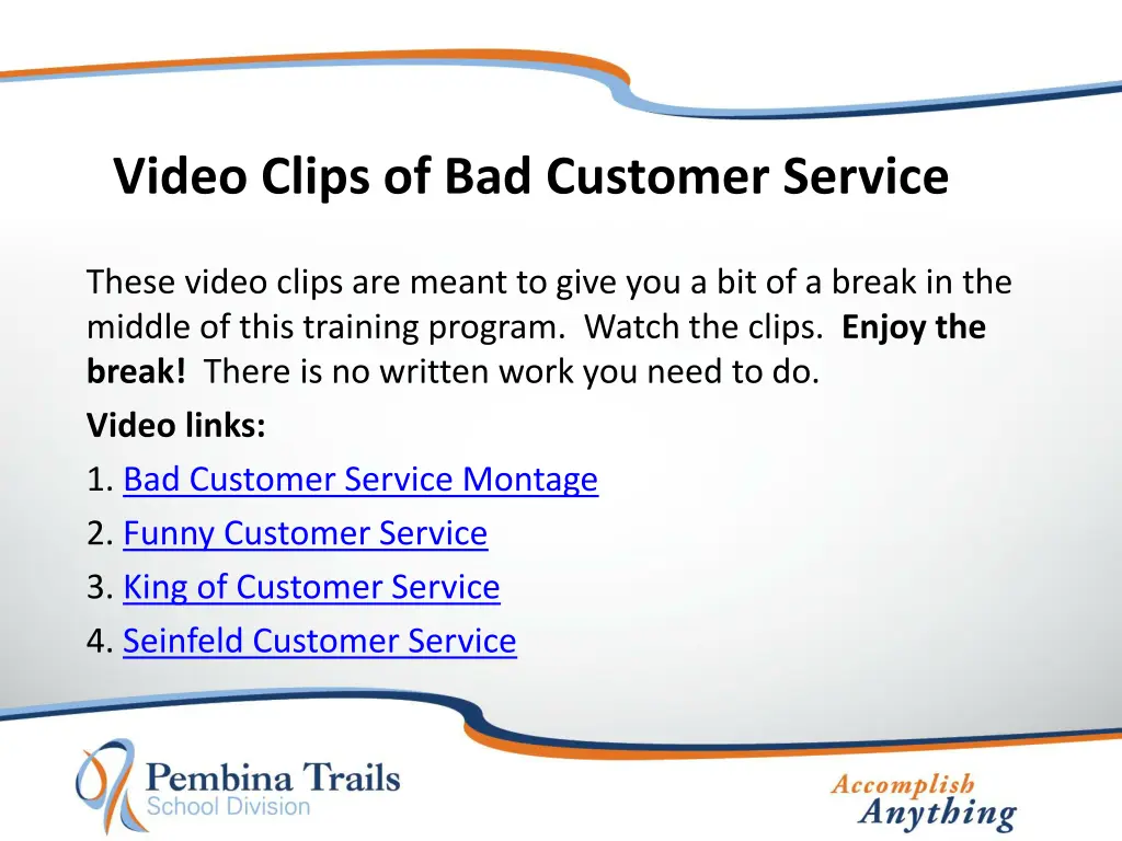 video clips of bad customer service