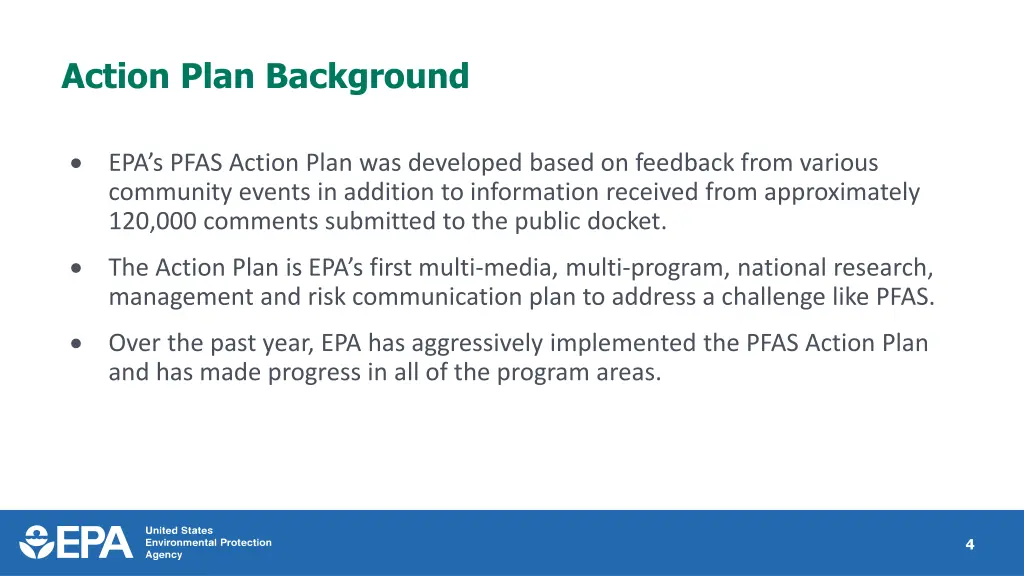 action plan background