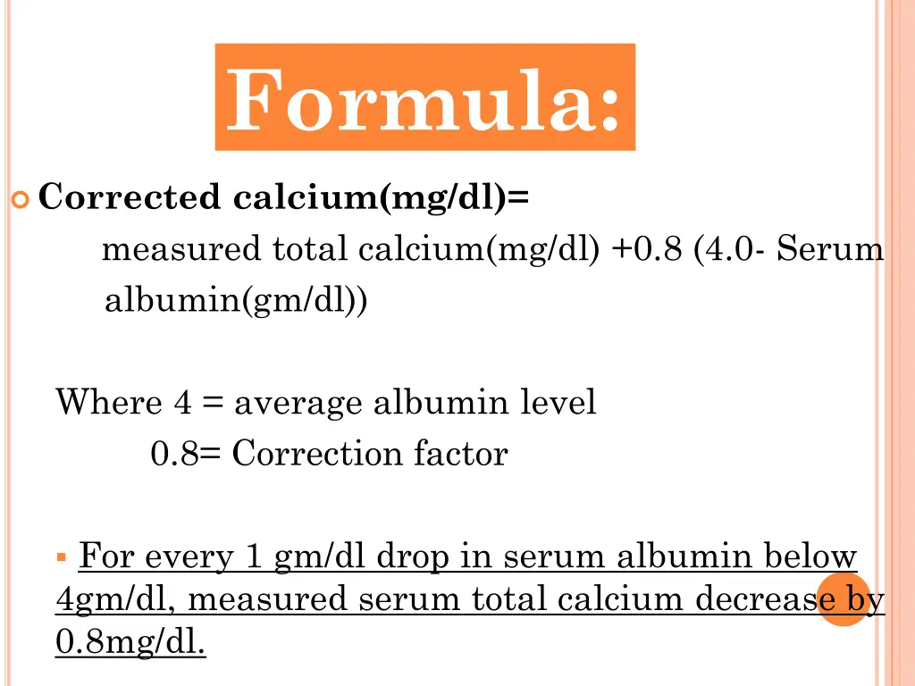 formula