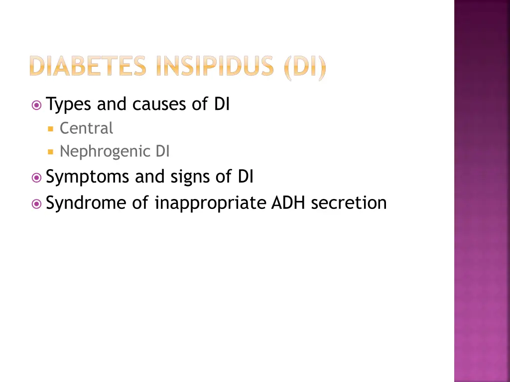 diabetes insipidus di