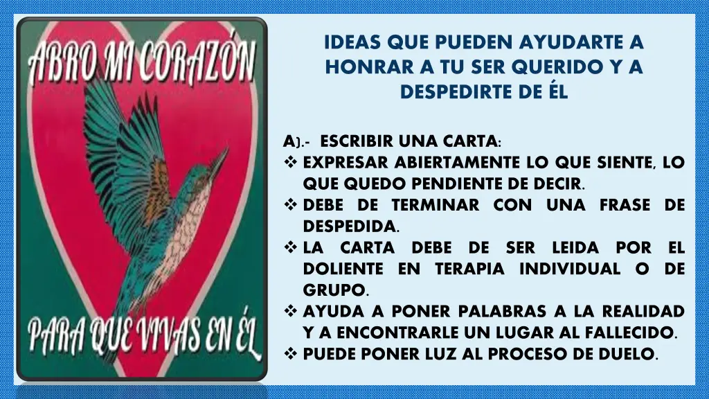 ideas que pueden ayudarte a honrar