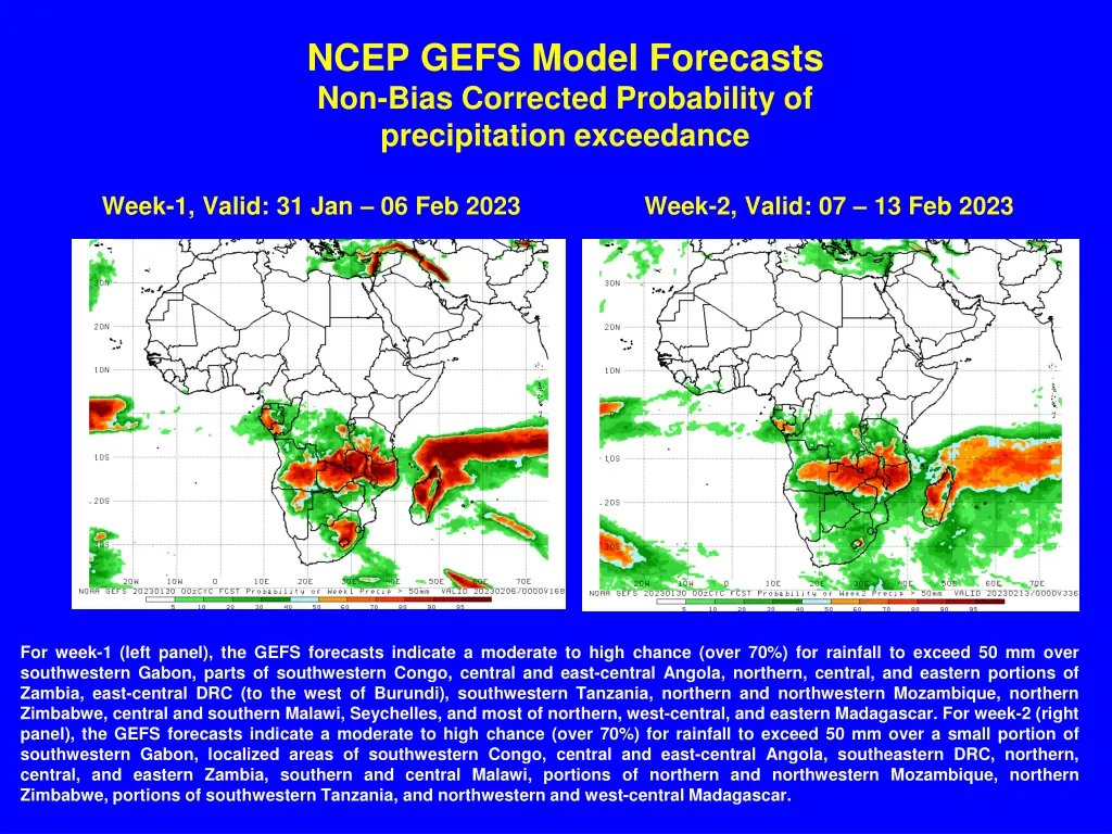 ncep gefs model forecasts non bias corrected