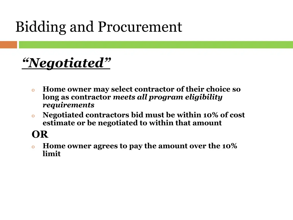 bidding and procurement 5