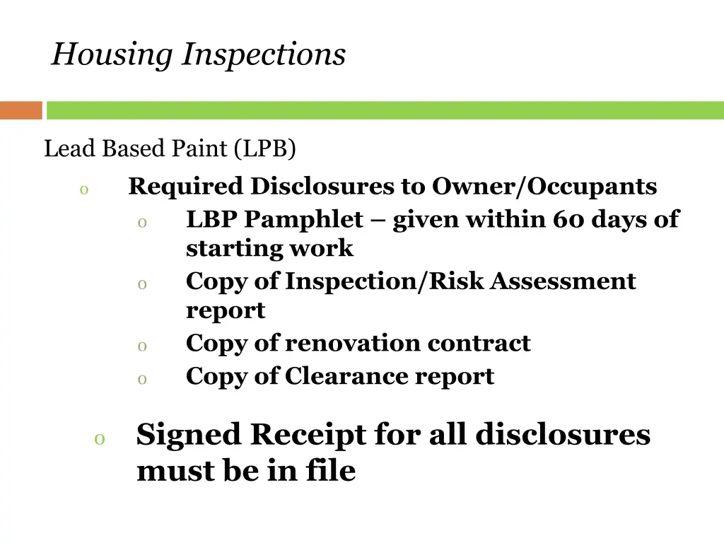 housing inspections 5