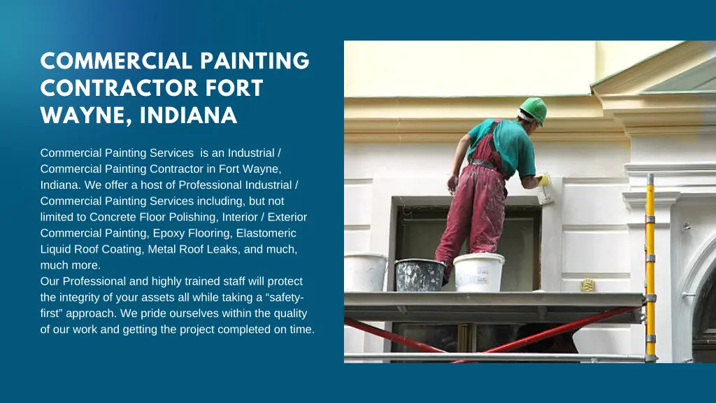 commercial painting contractor fort wayne indiana