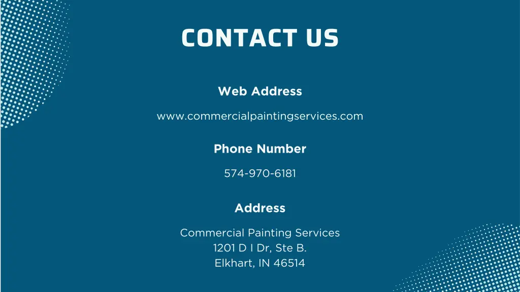 contact us