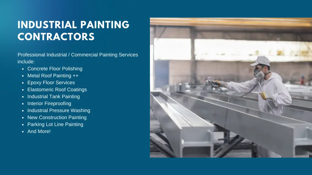 industrial painting contractors