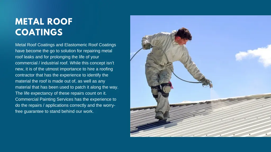 metal roof coatings