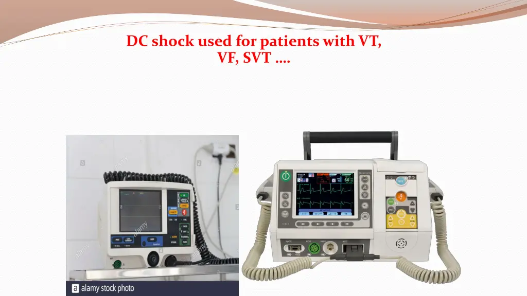 dc shock used for patients with vt vf svt