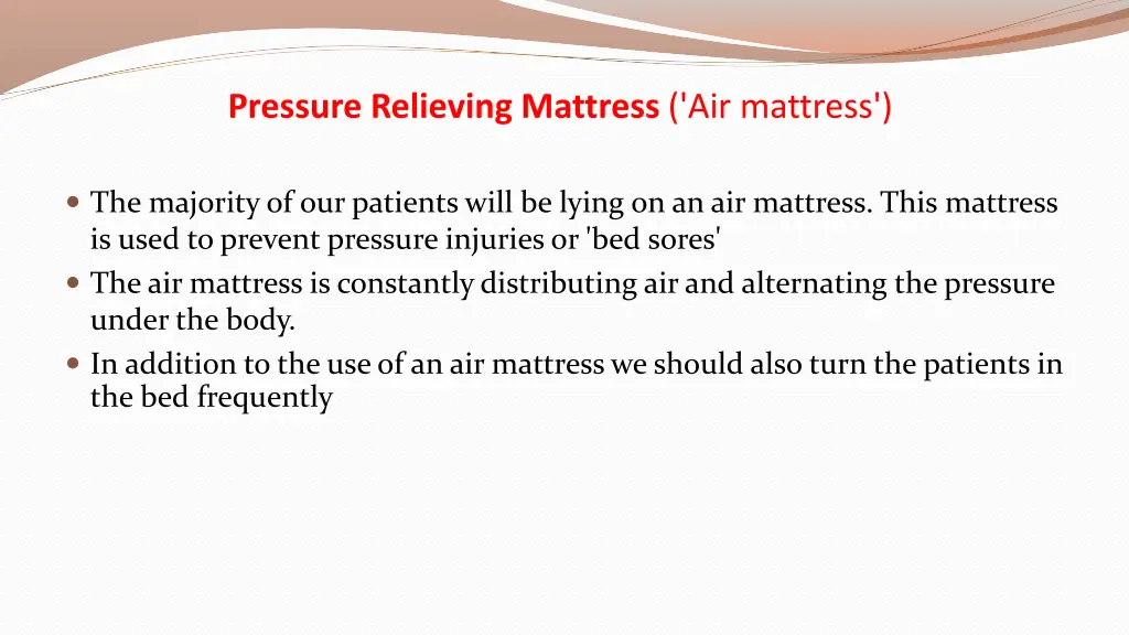 pressure relieving mattress air mattress