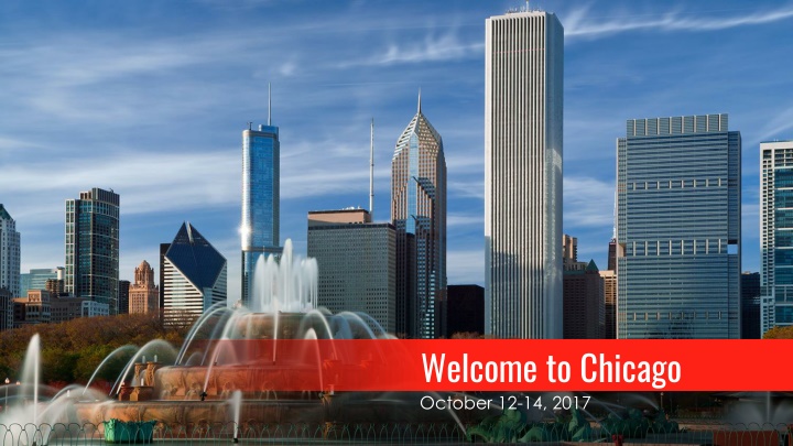 welcome to chicago october 12 14 2017