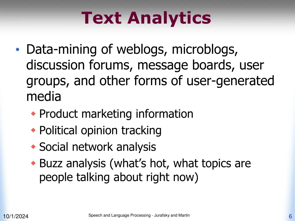 text analytics