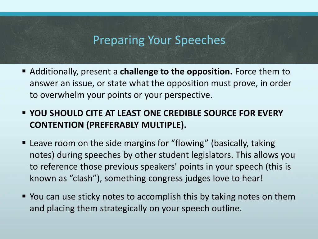 preparing your speeches 1