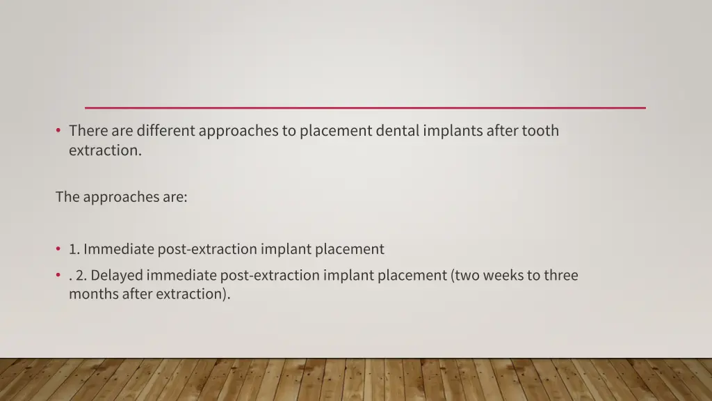 there are different approaches to placement