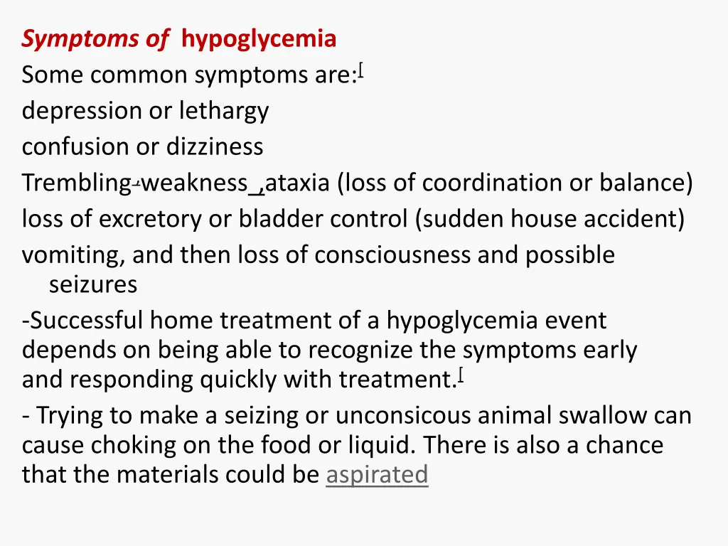 symptoms of hypoglycemia some common symptoms