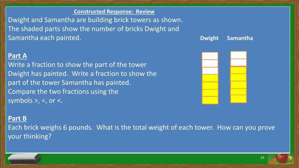 constructed response review 3