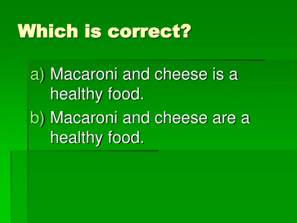 which is correct which is correct 8