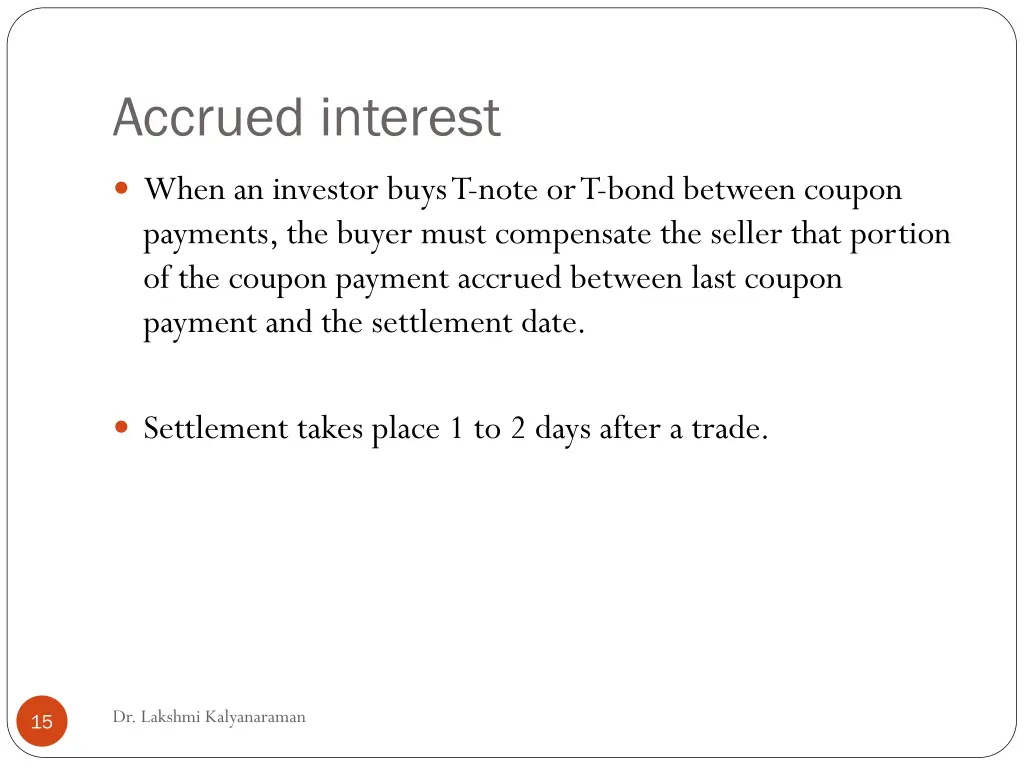 accrued interest