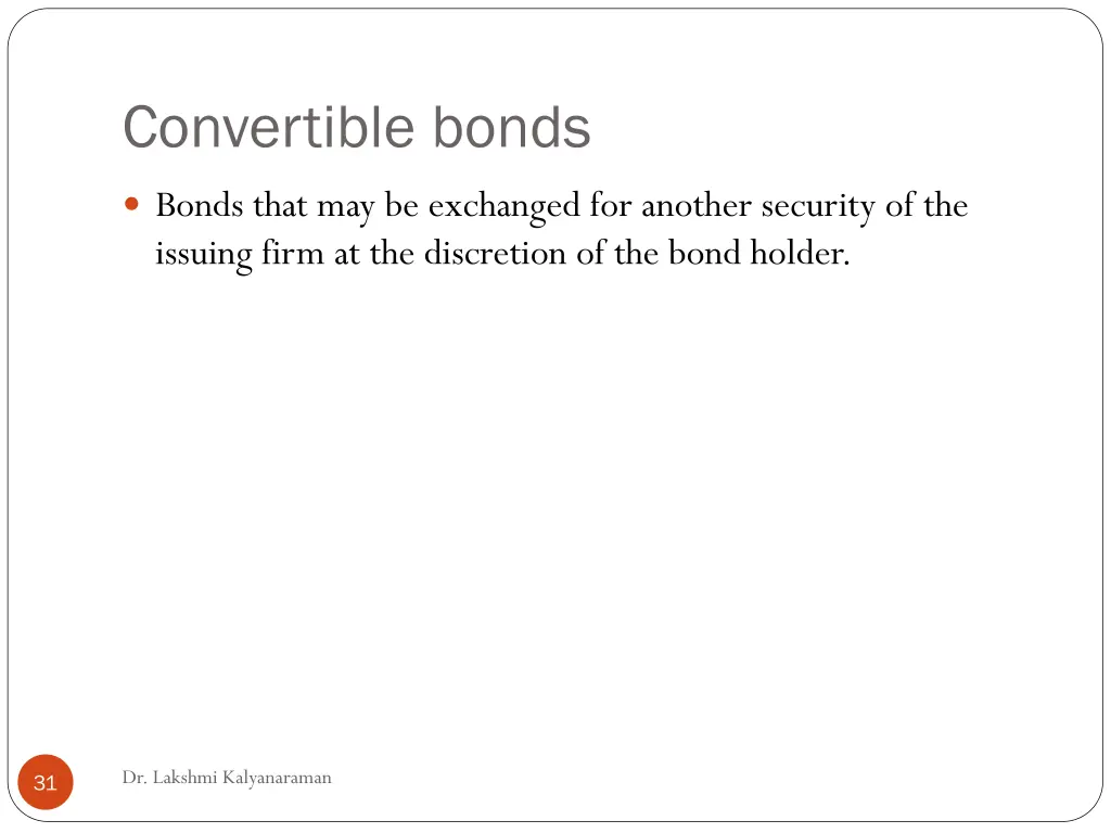 convertible bonds