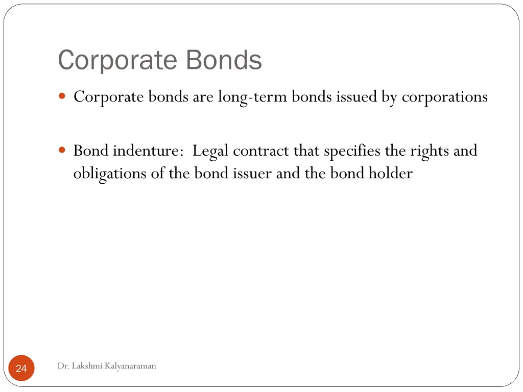 corporate bonds