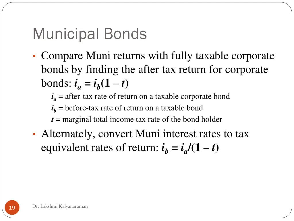 municipal bonds 1