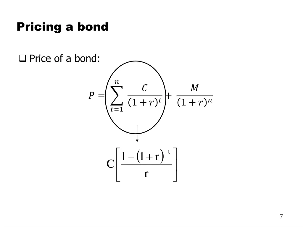 pricing a bond 4