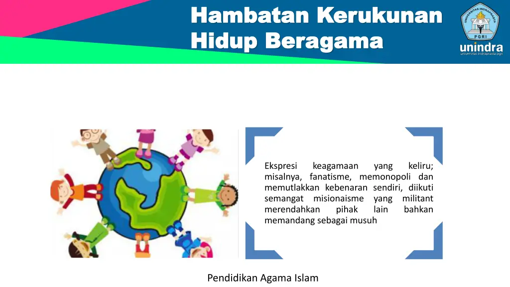 hambatan kerukunan hambatan kerukunan hidup