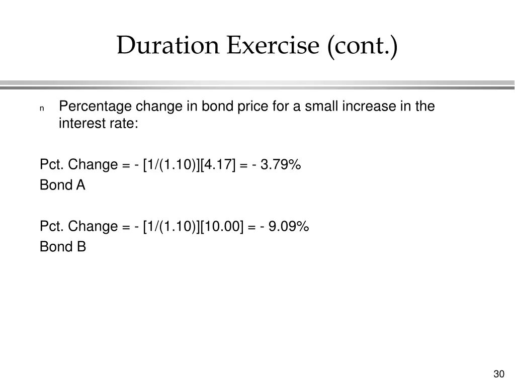 duration exercise cont 1