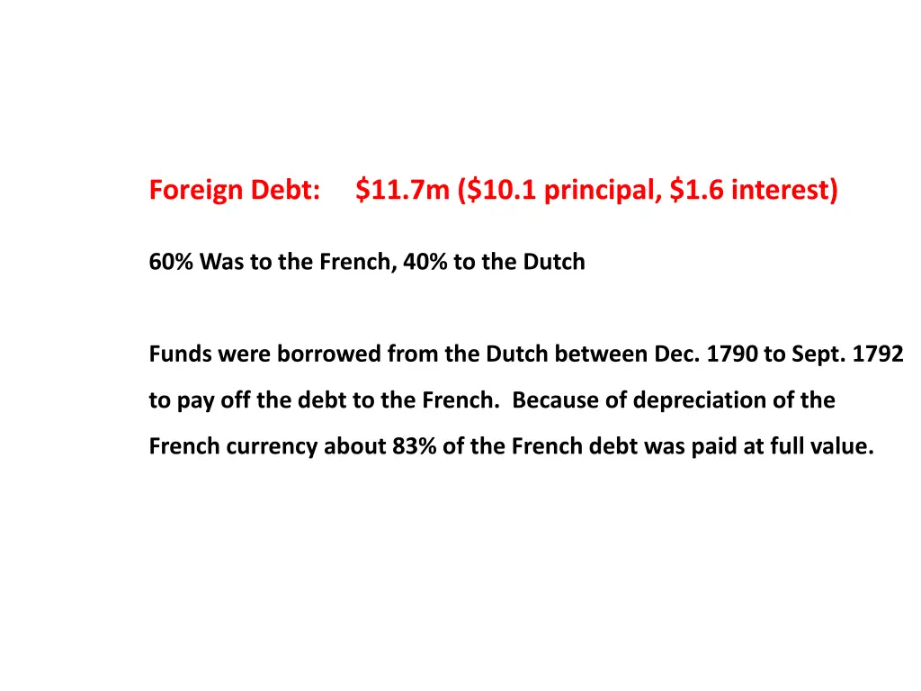 foreign debt