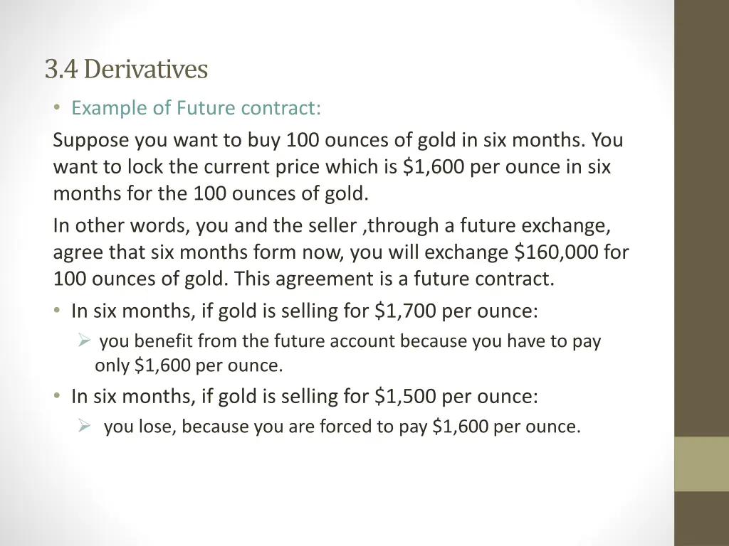 3 4 derivatives example of future contract