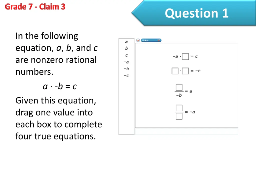 question 1