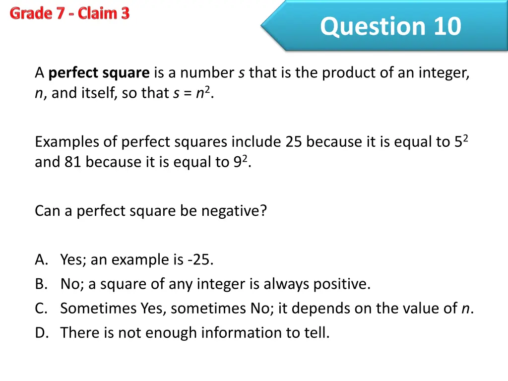 question 10