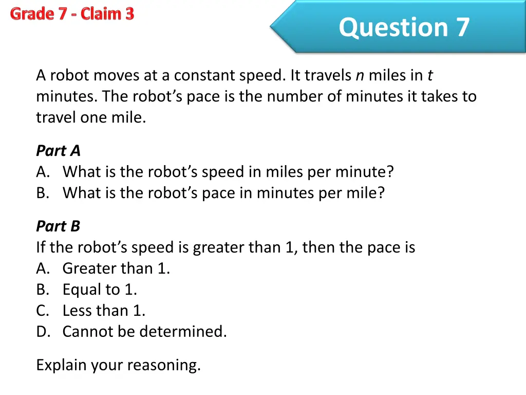 question 7