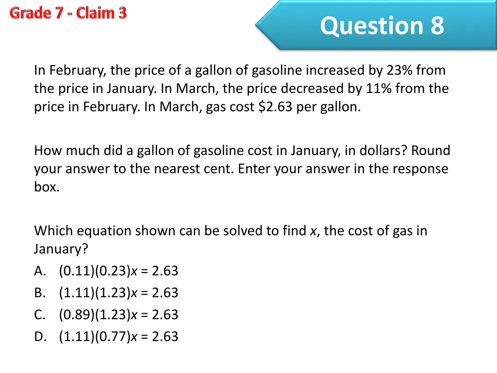 question 8