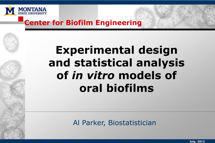 center for biofilm engineering