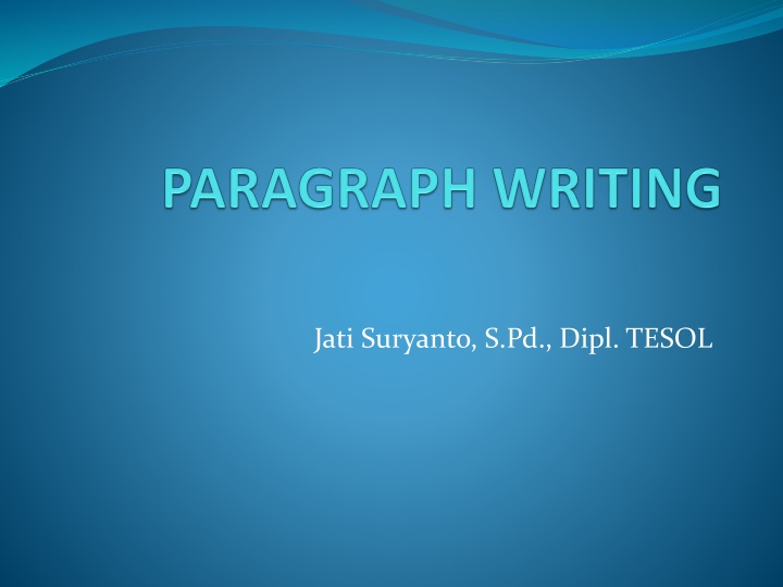 jati suryanto s pd dipl tesol