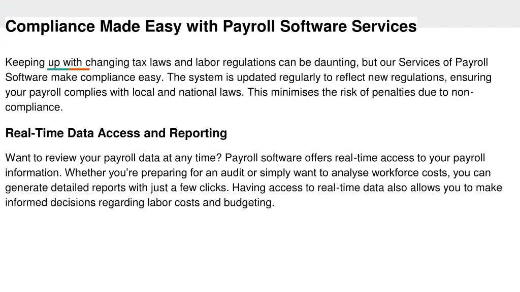 compliance made easy with payroll software