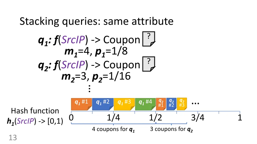 stacking queries same attribute