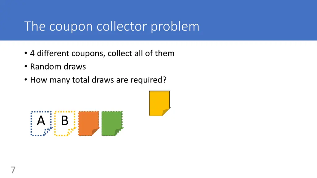 the coupon collector problem