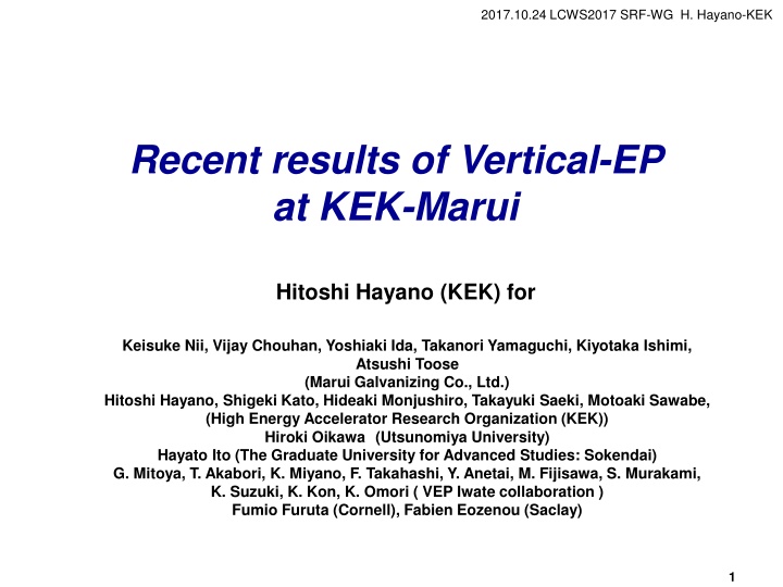 2017 10 24 lcws2017 srf wg h hayano kek