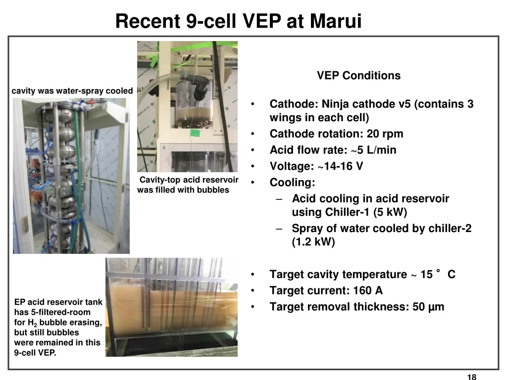 recent 9 cell vep at marui