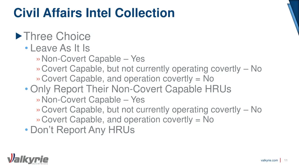 civil affairs intel collection 1