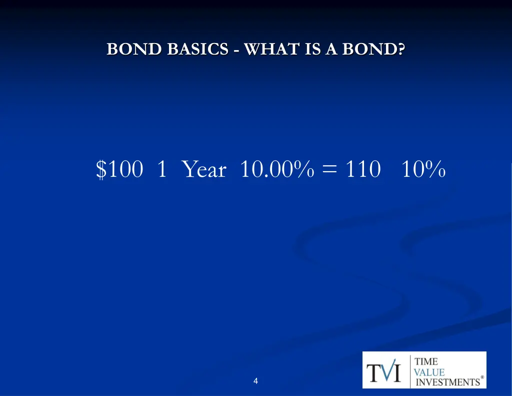 bond basics what is a bond