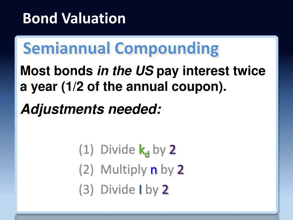 bond valuation 1