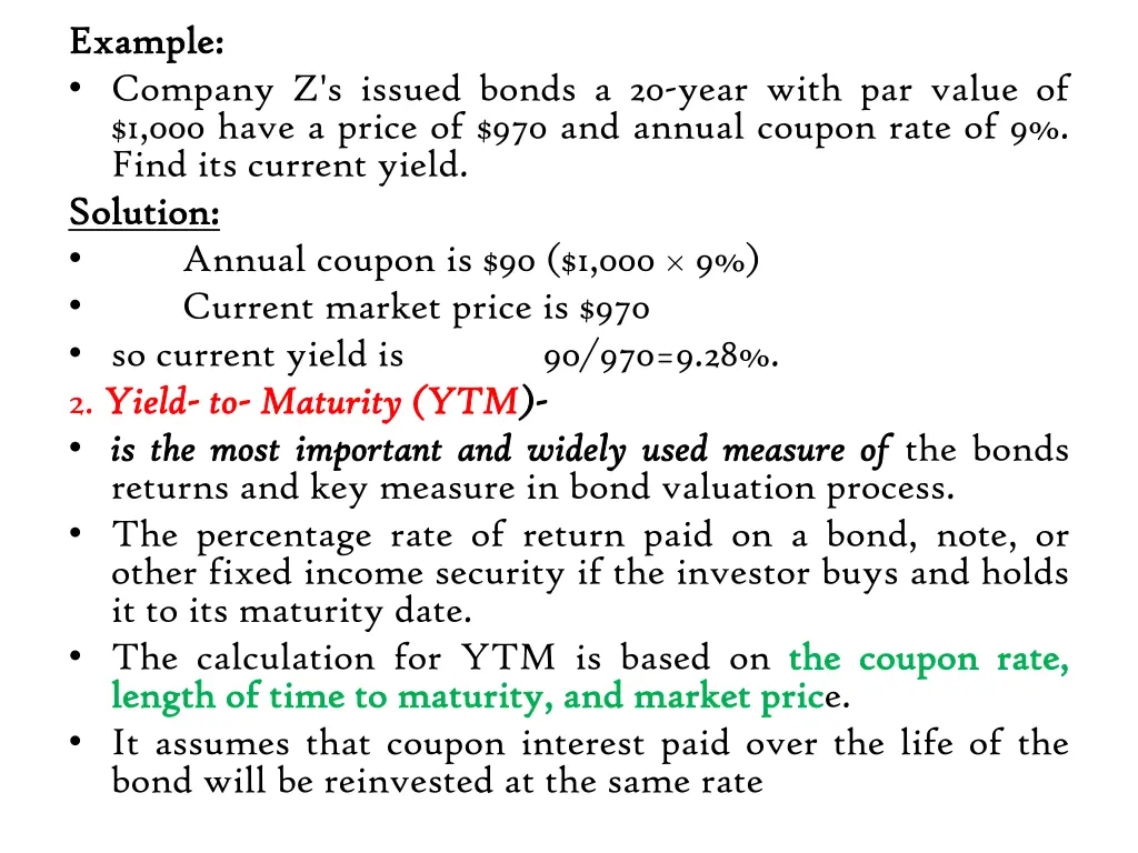 example example company z s issued bonds